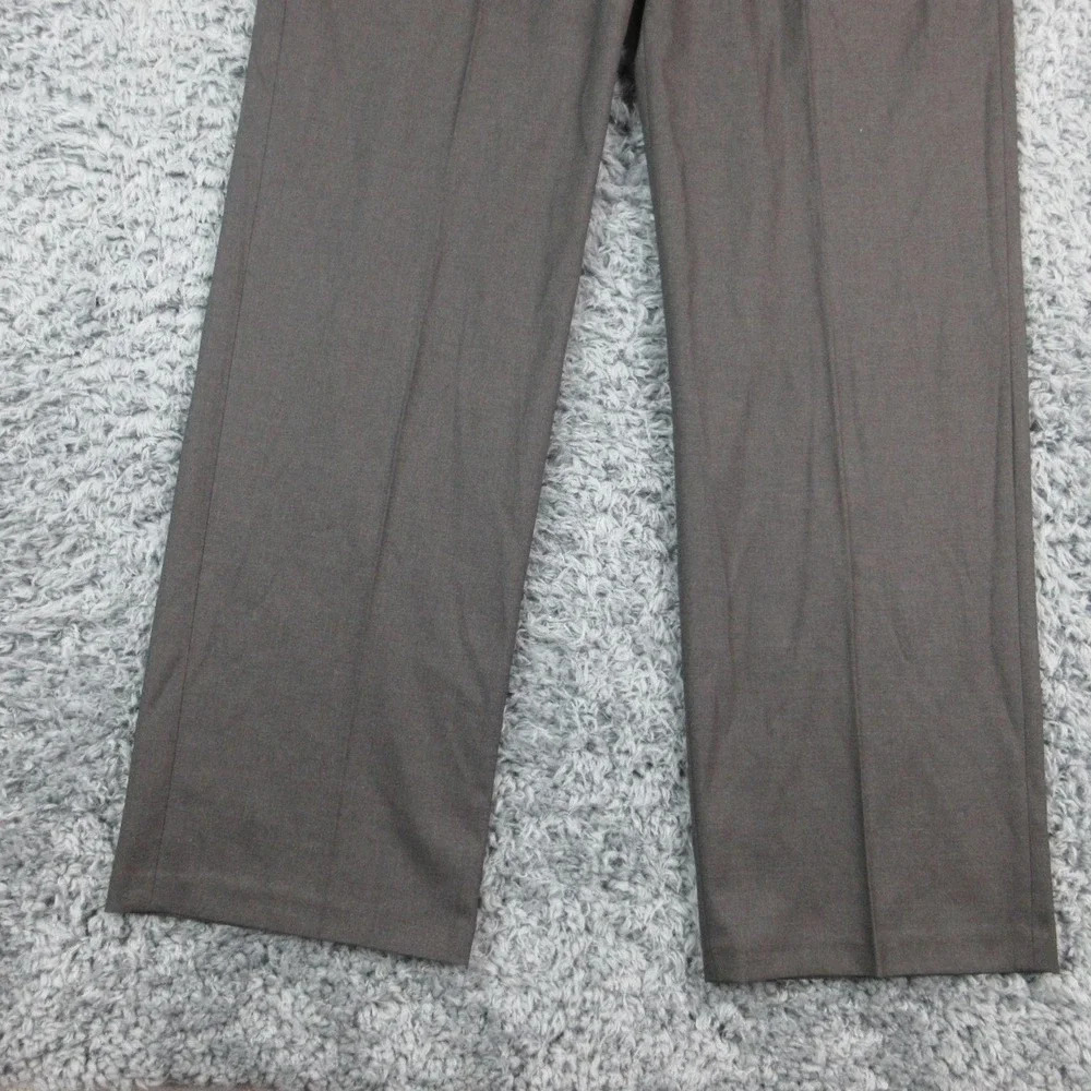 J.M. Haggar Dress Pants Mens 36x32 Charcoal Classic Fit Premium Flex 37x32 NWT